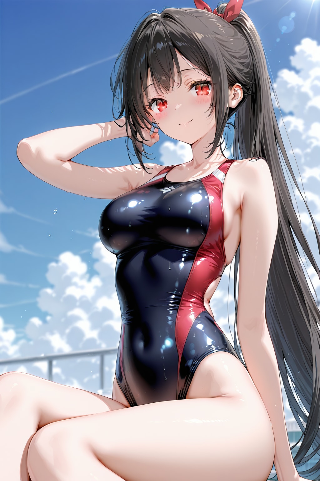 QILINでうちの子競泳水着