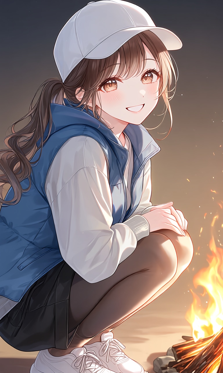 あたたかい火
