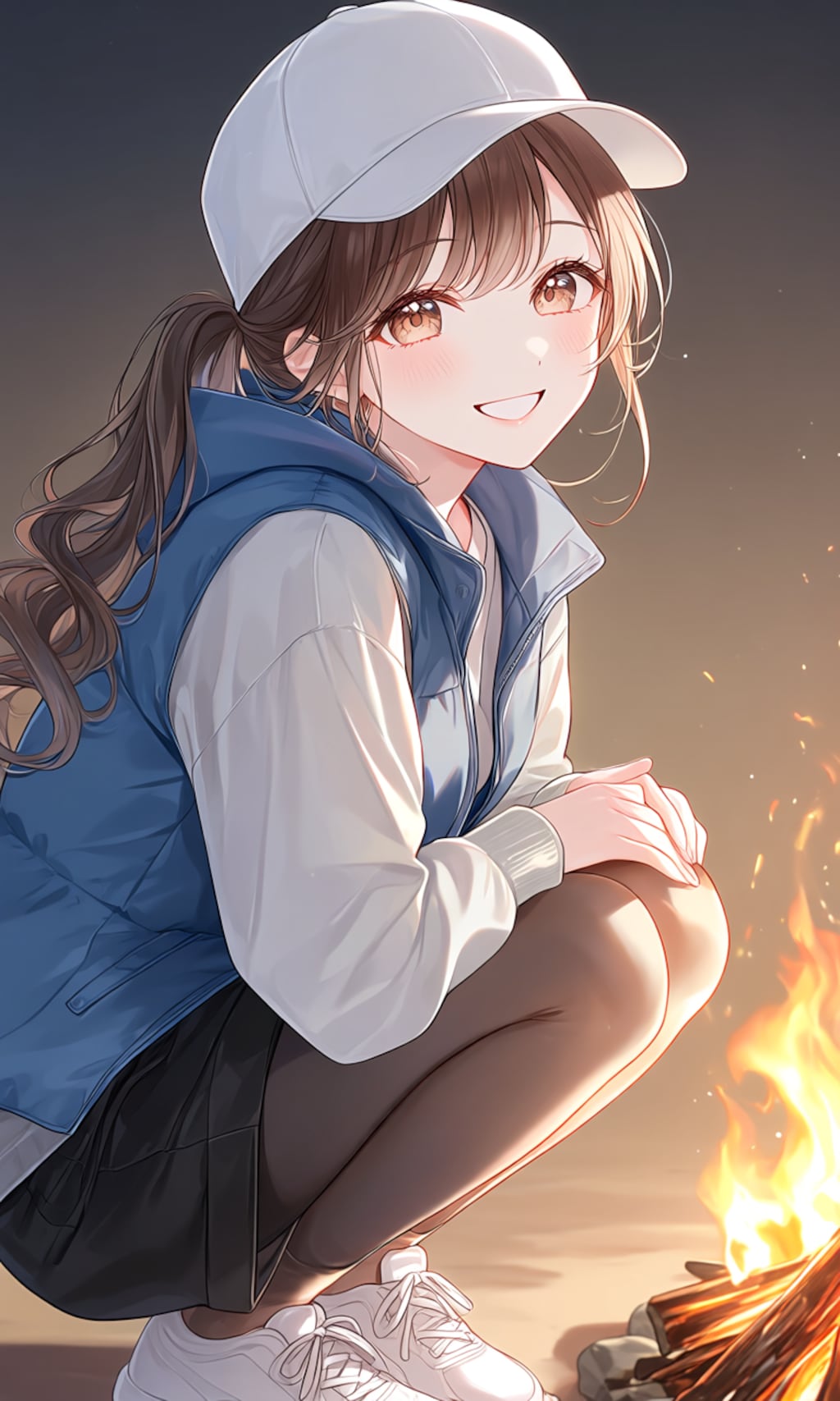 あたたかい火