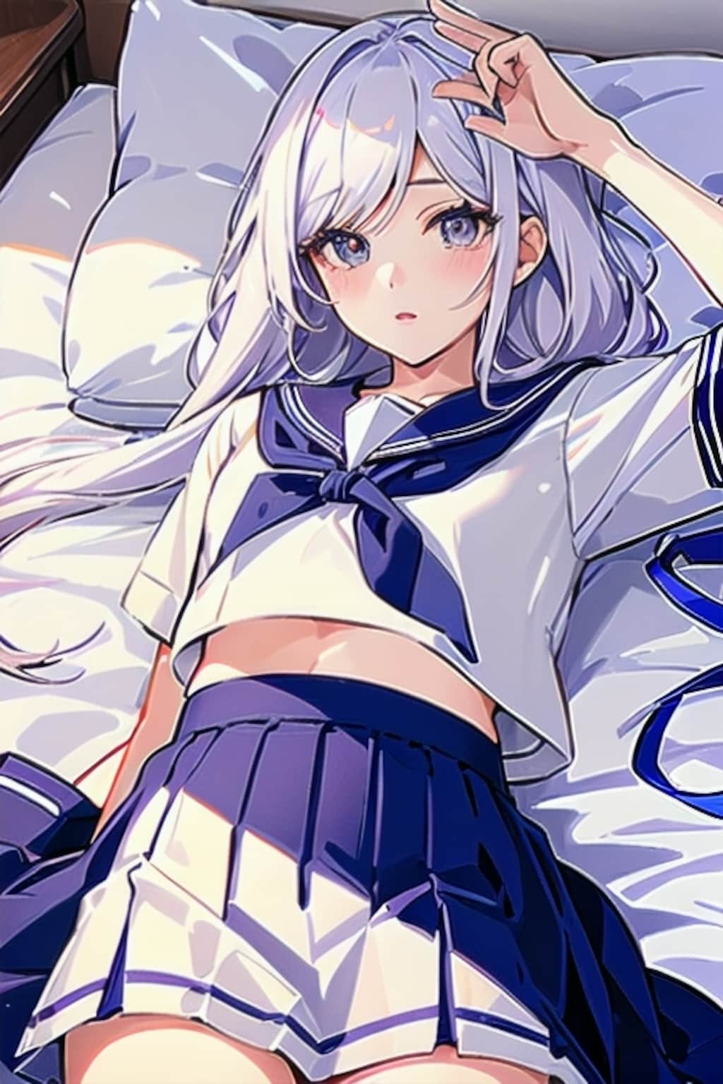 セーラー服は白髪に限る。