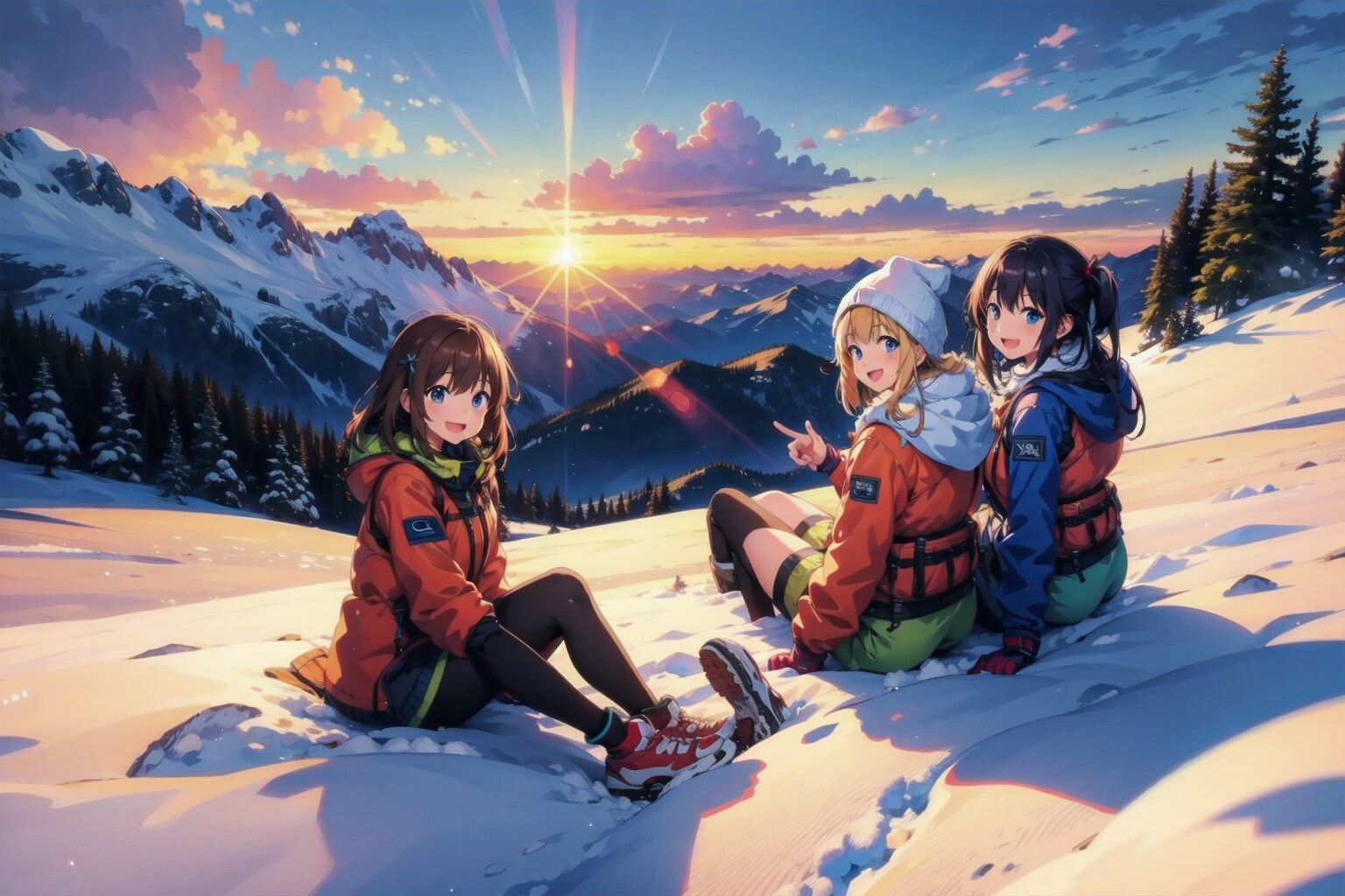 初日の出