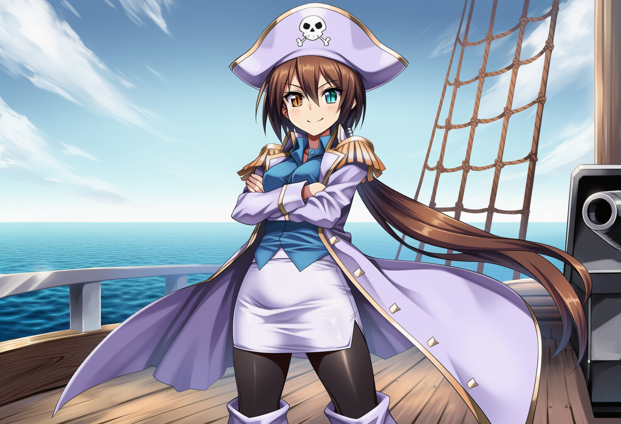 海賊令子 | の人気AIイラスト・グラビア
