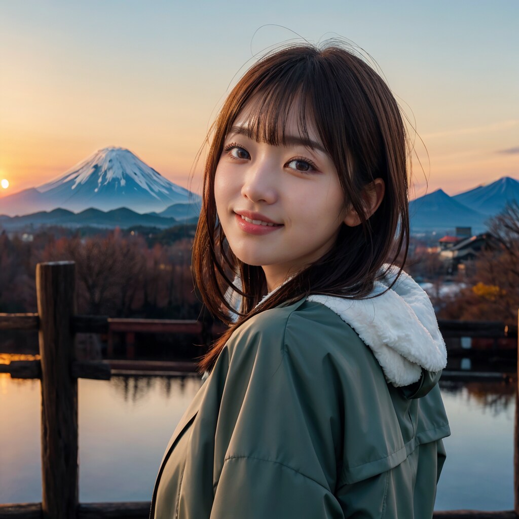 山と日の出 9/10