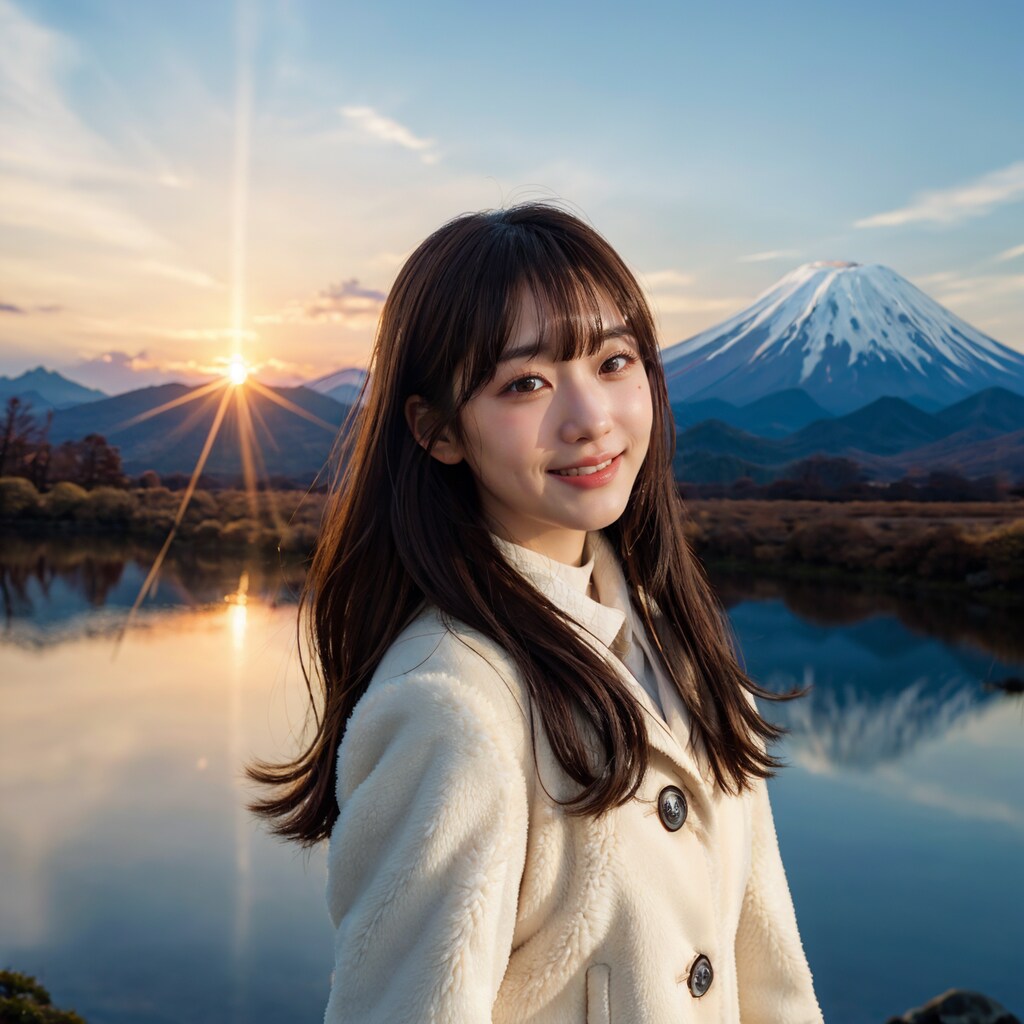 山と日の出 9/10