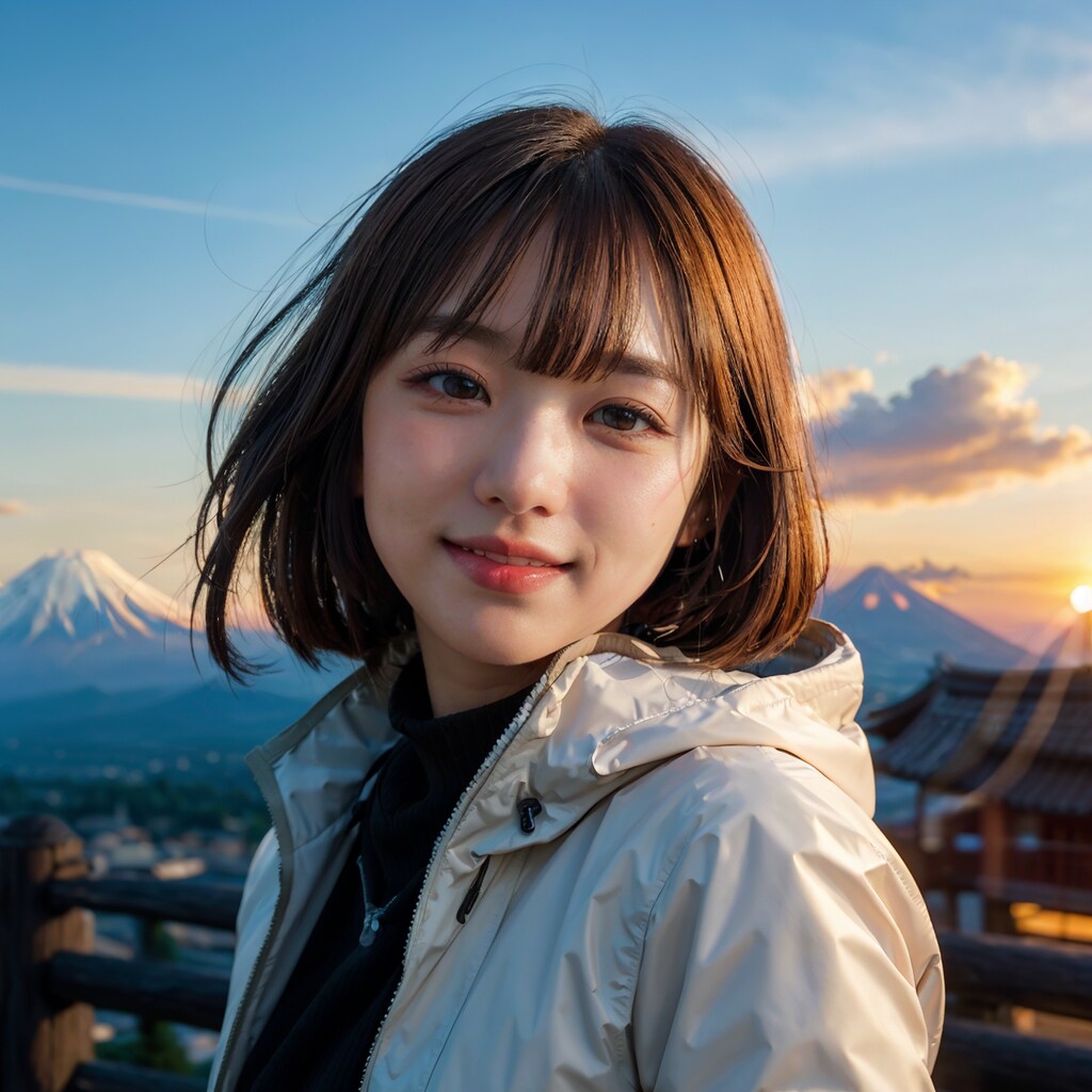 山と日の出 9/10