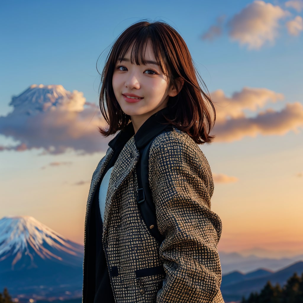 山と日の出 9/10