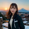 山と日の出 9/10 6枚目