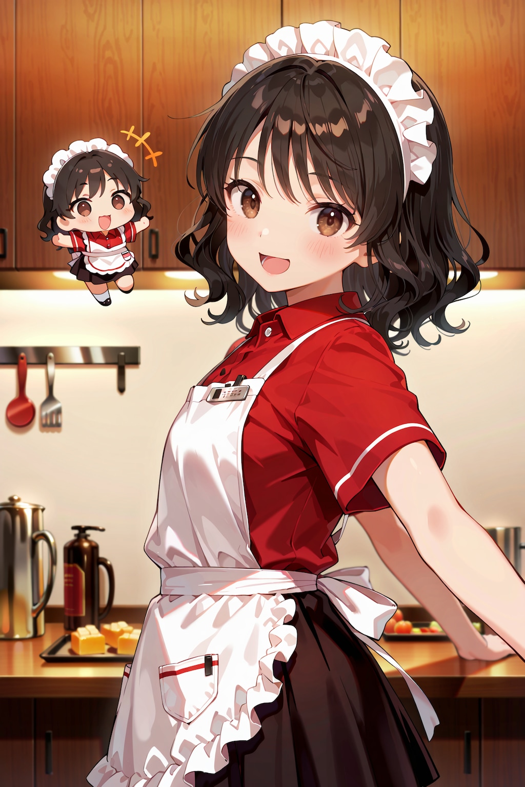 ちびキャラウェイトレスさん Z127