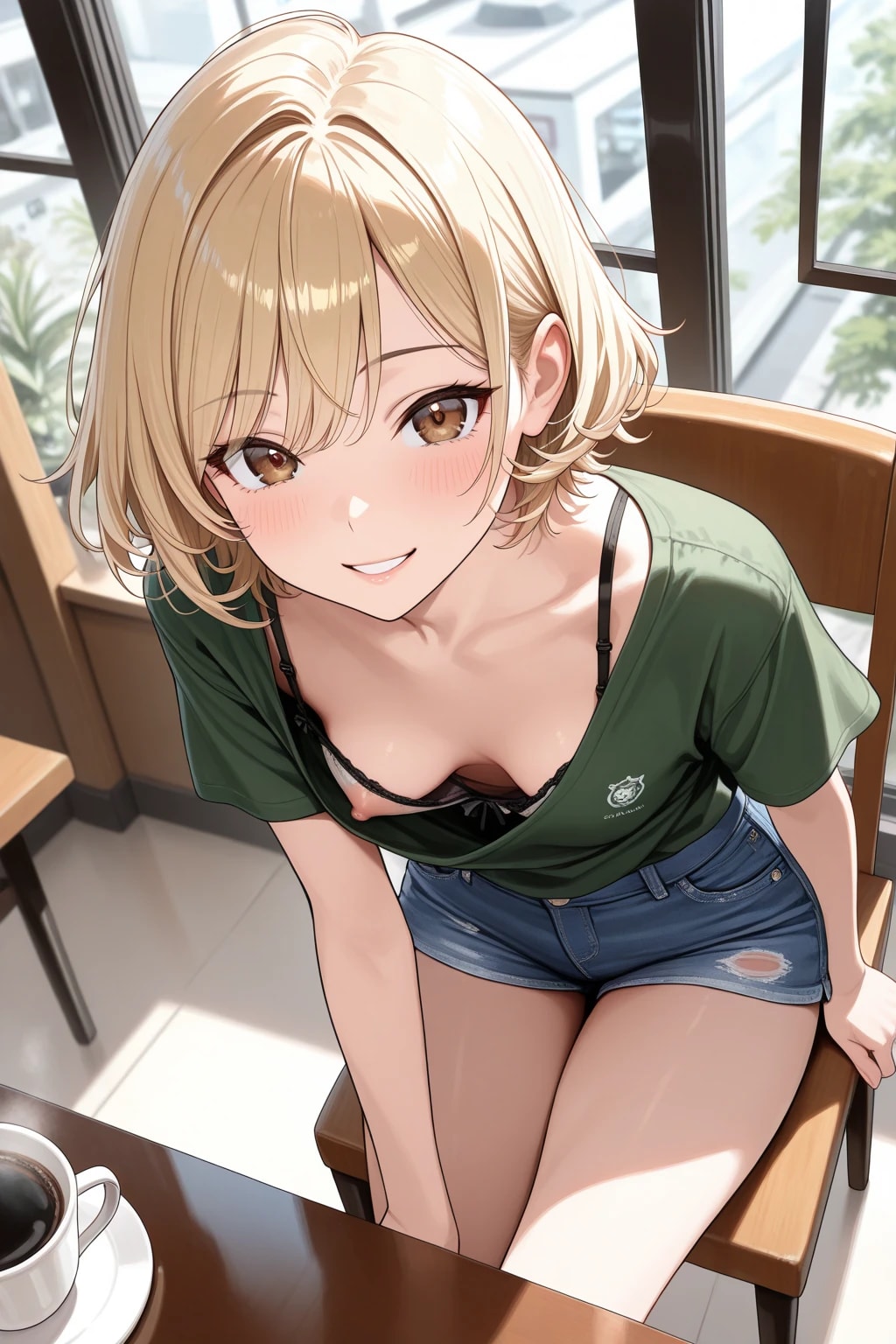 エロいブラのギャル