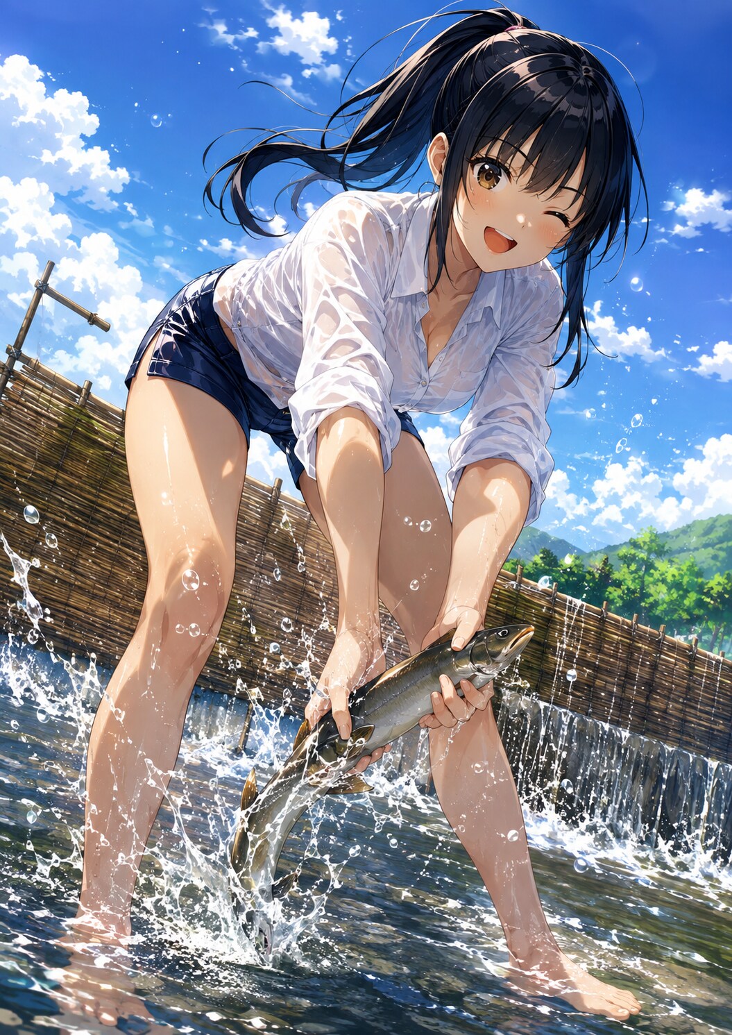 鮎獲ったど～！