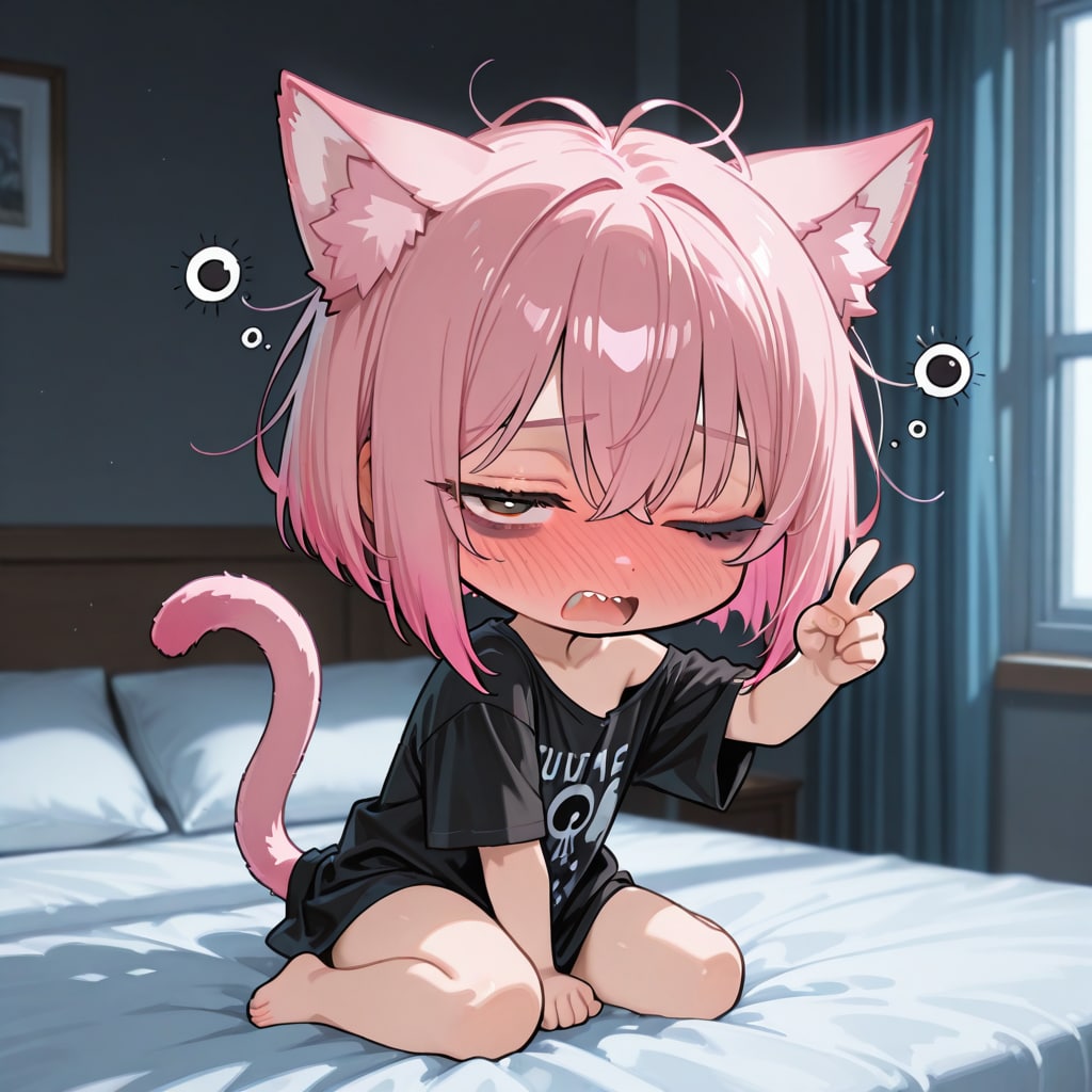 にいちゃん、おはぎゃるぴーす…✌️