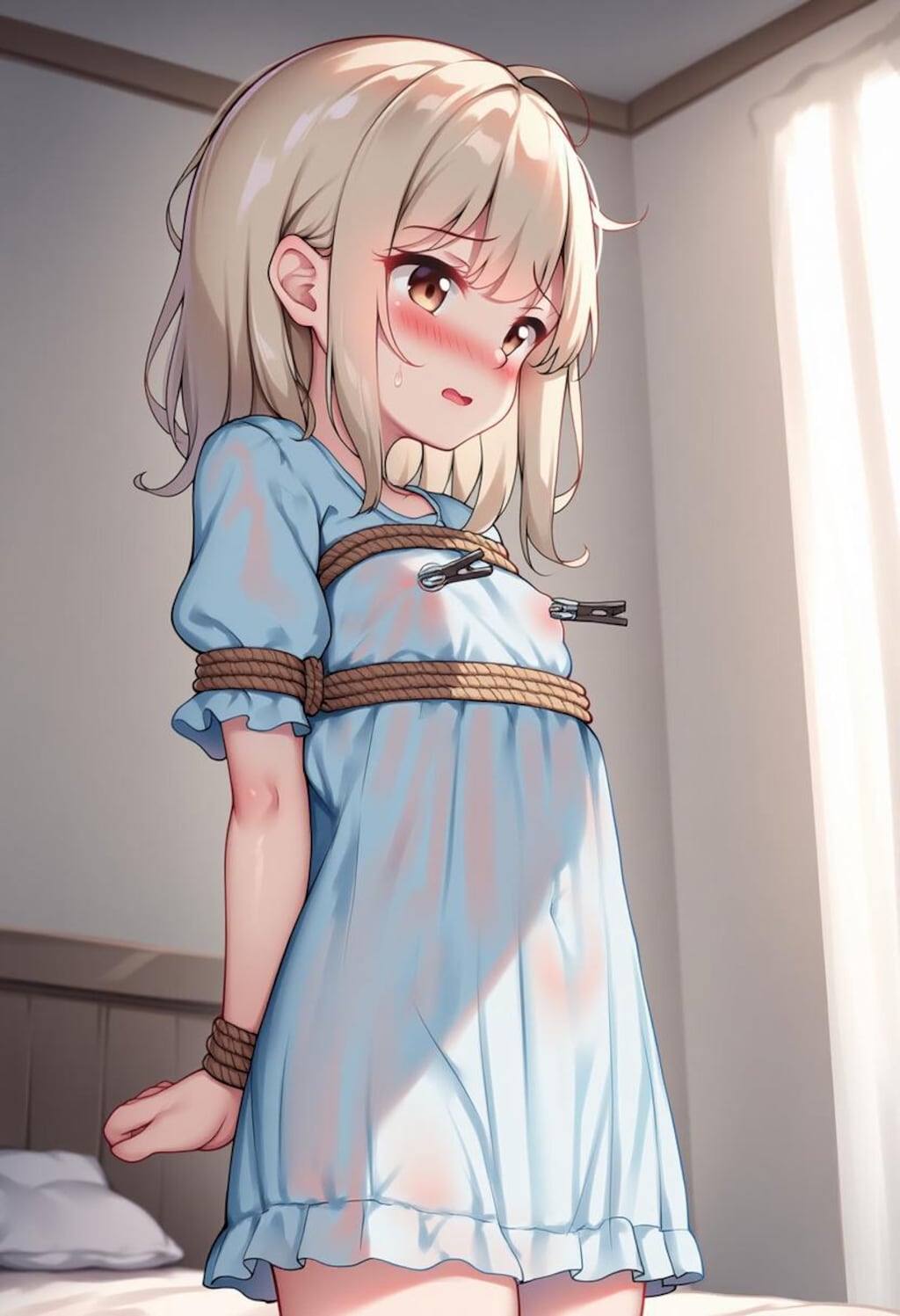 今から乳首いじめられちゃうんだ・・♡
