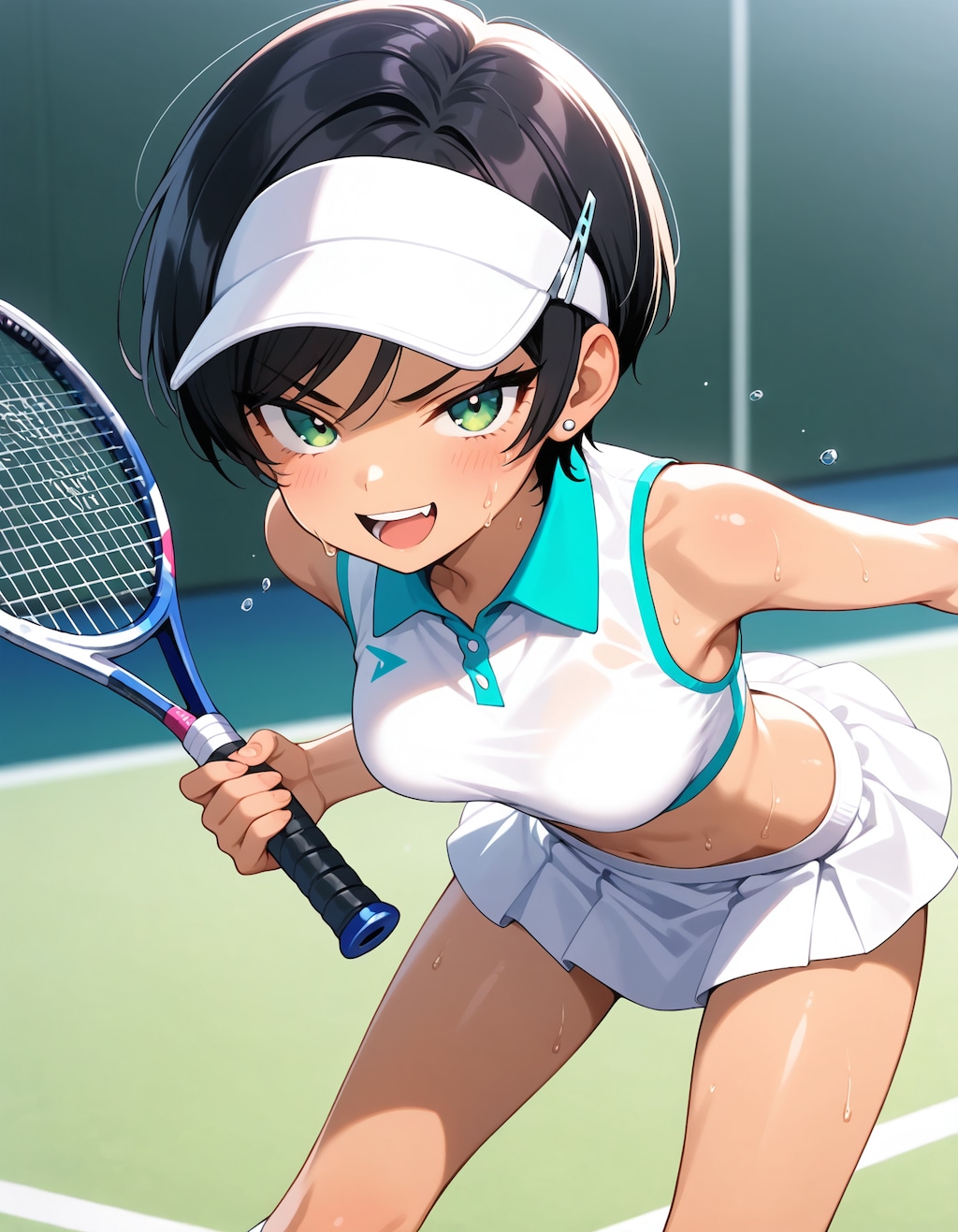 かかってこい！