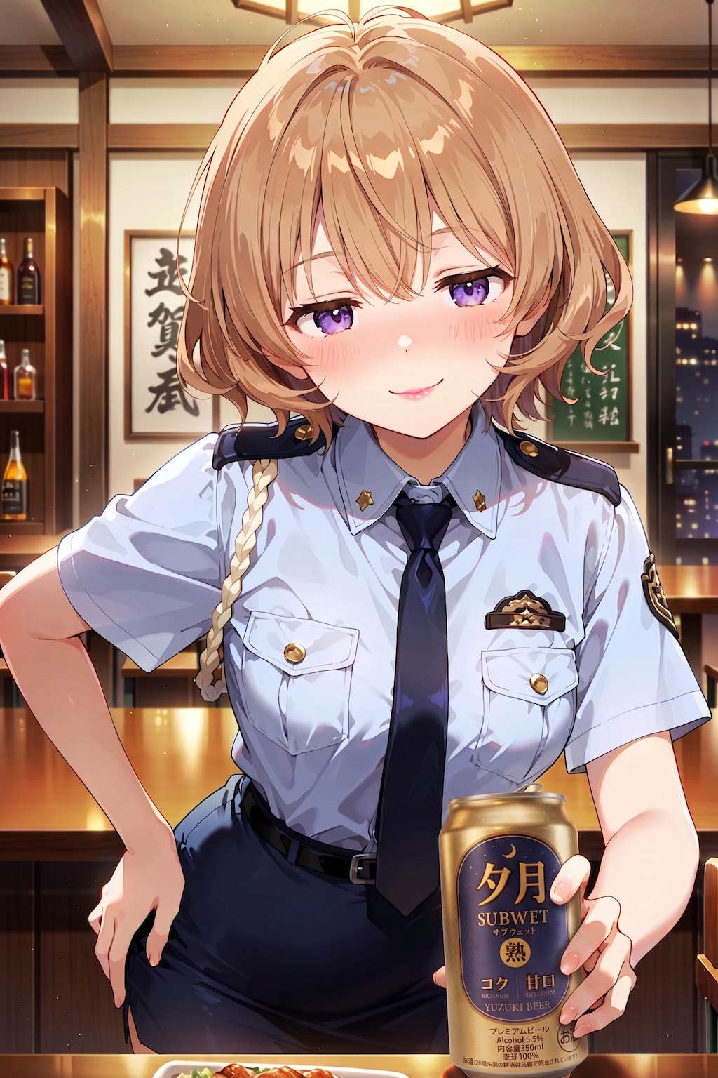 ジト目婦警さんとビール ～乾さつきのドライな日常～ Z716