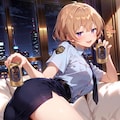 ジト目婦警さんとビール ～乾さつきのドライな日常～ Z716 4枚目