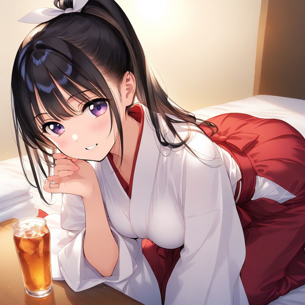 布団の上の神展開♡