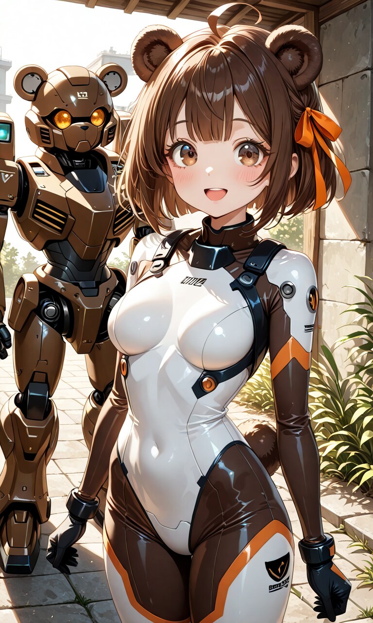 ブルア(べあのん)ロボット&パイロット