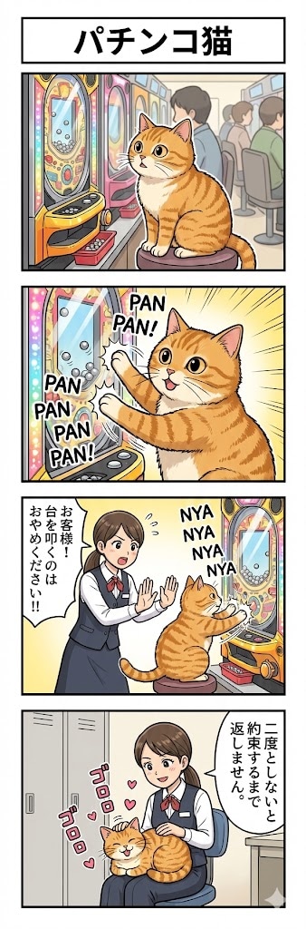 わけわか！パチンコ猫 | の人気AIイラスト・グラビア