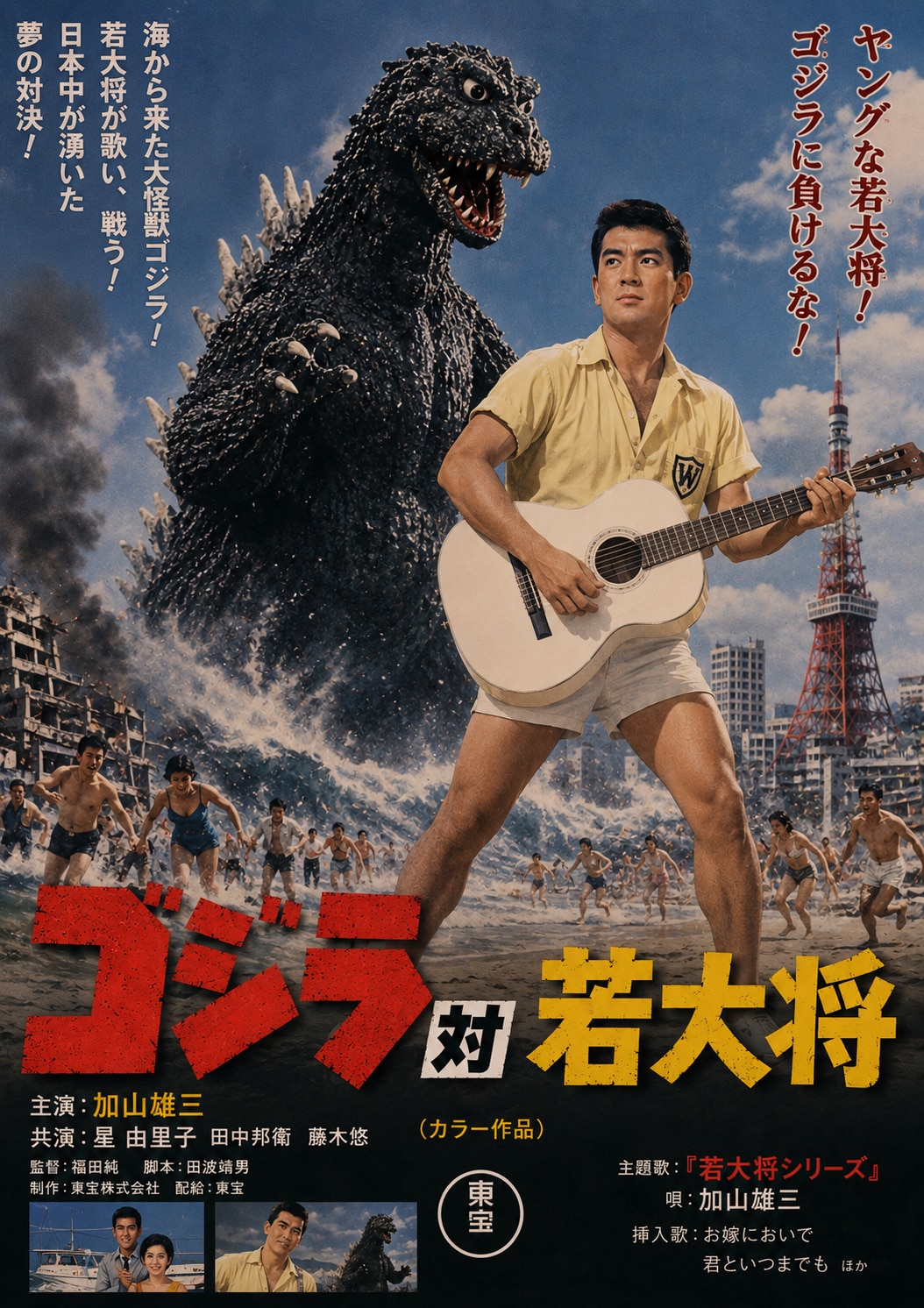 ウソ映画：ゴジラ対若大将