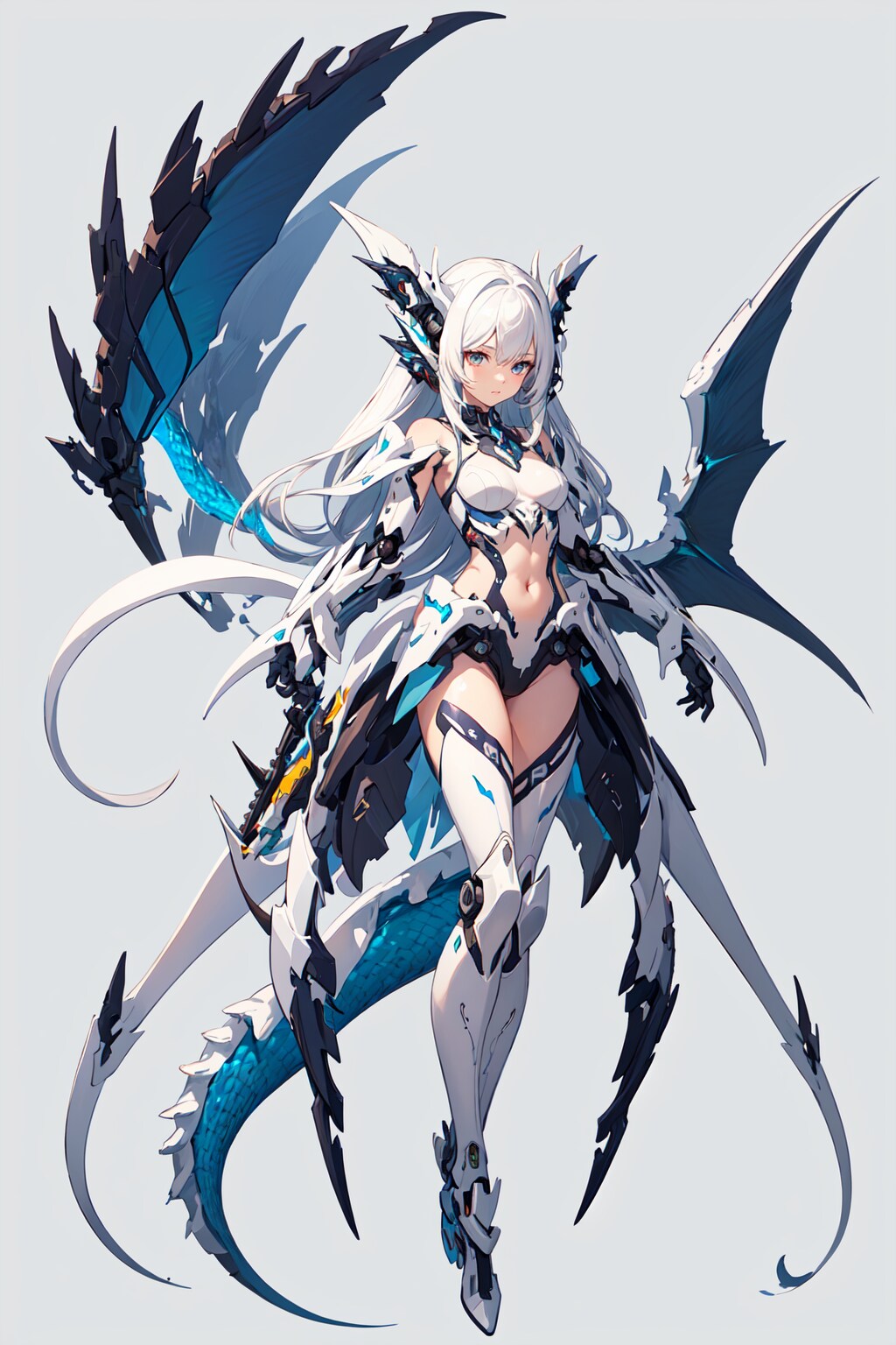 Dragonoid -White-