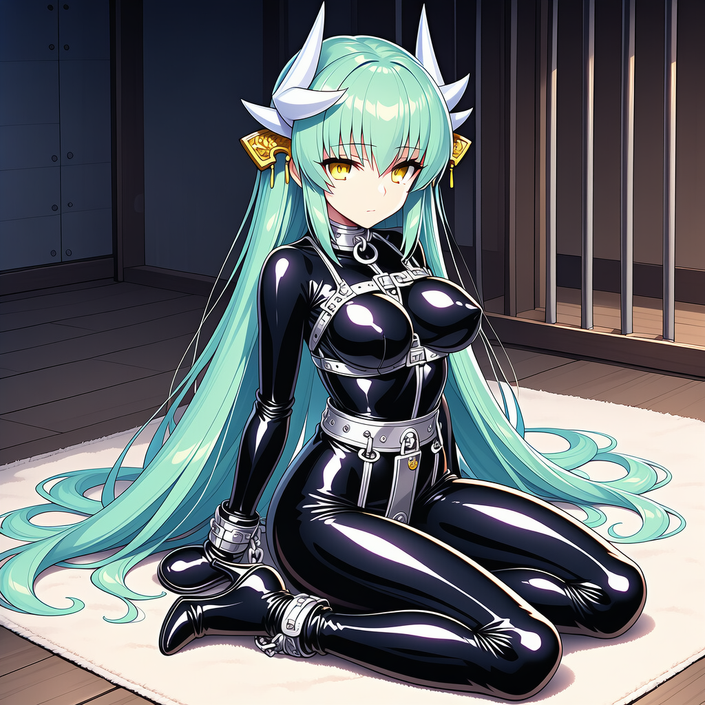 ラバースーツ貞操帯(FGO)