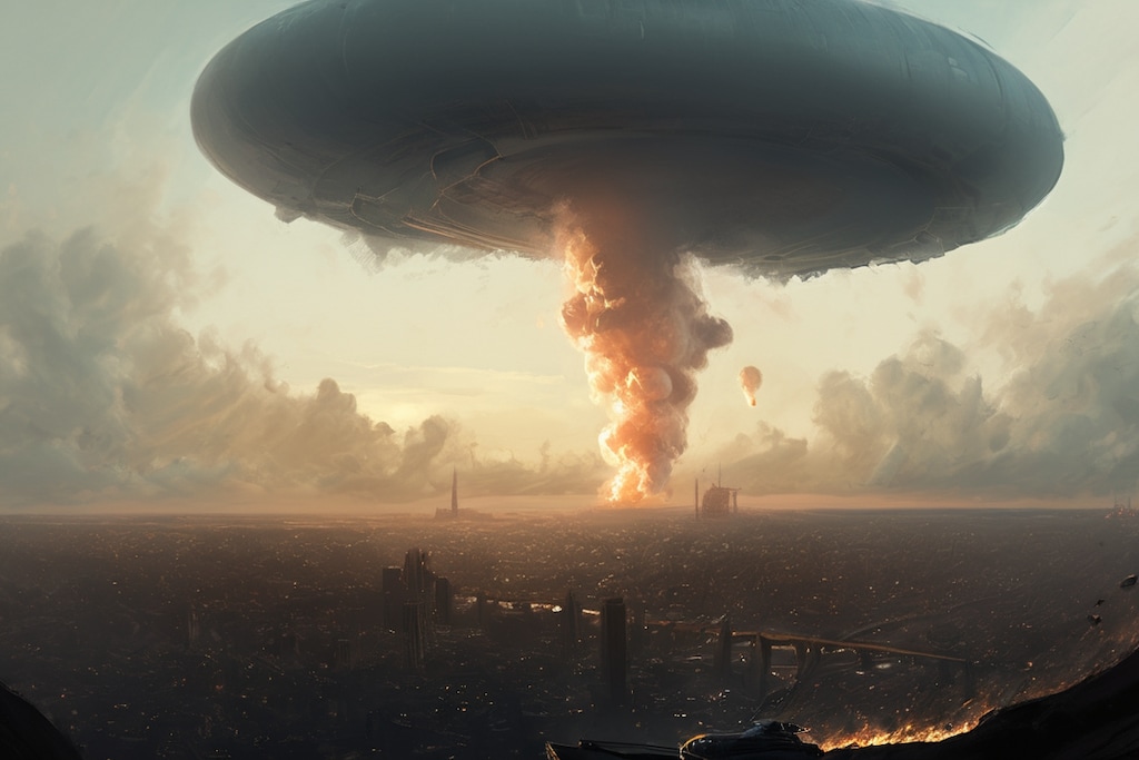 侵略される都市