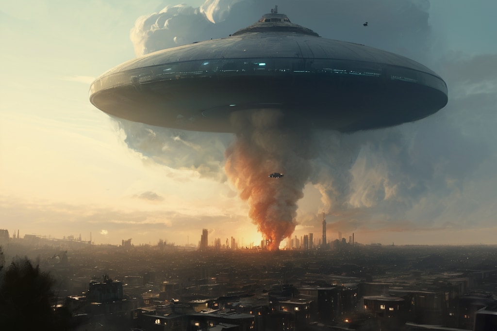 侵略される都市