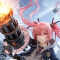 異世界制服少女達　メカ娘　ガトリングガン使いの魔法少女　アクリルドールフィギュア 8枚目