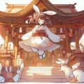 巫女バニー 2枚目