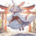 巫女バニー 3枚目
