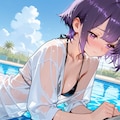 プールサイド 2枚目