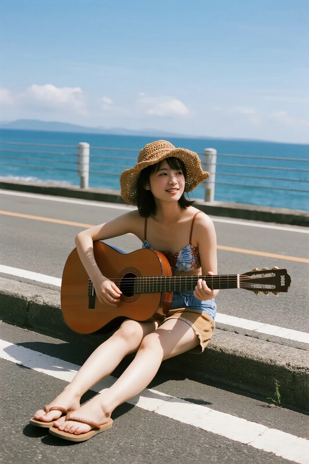 ビーチのミュージャン