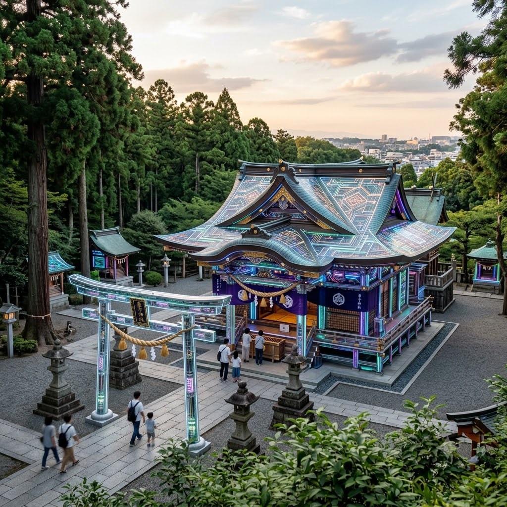量子COMPUTER神社仏閣