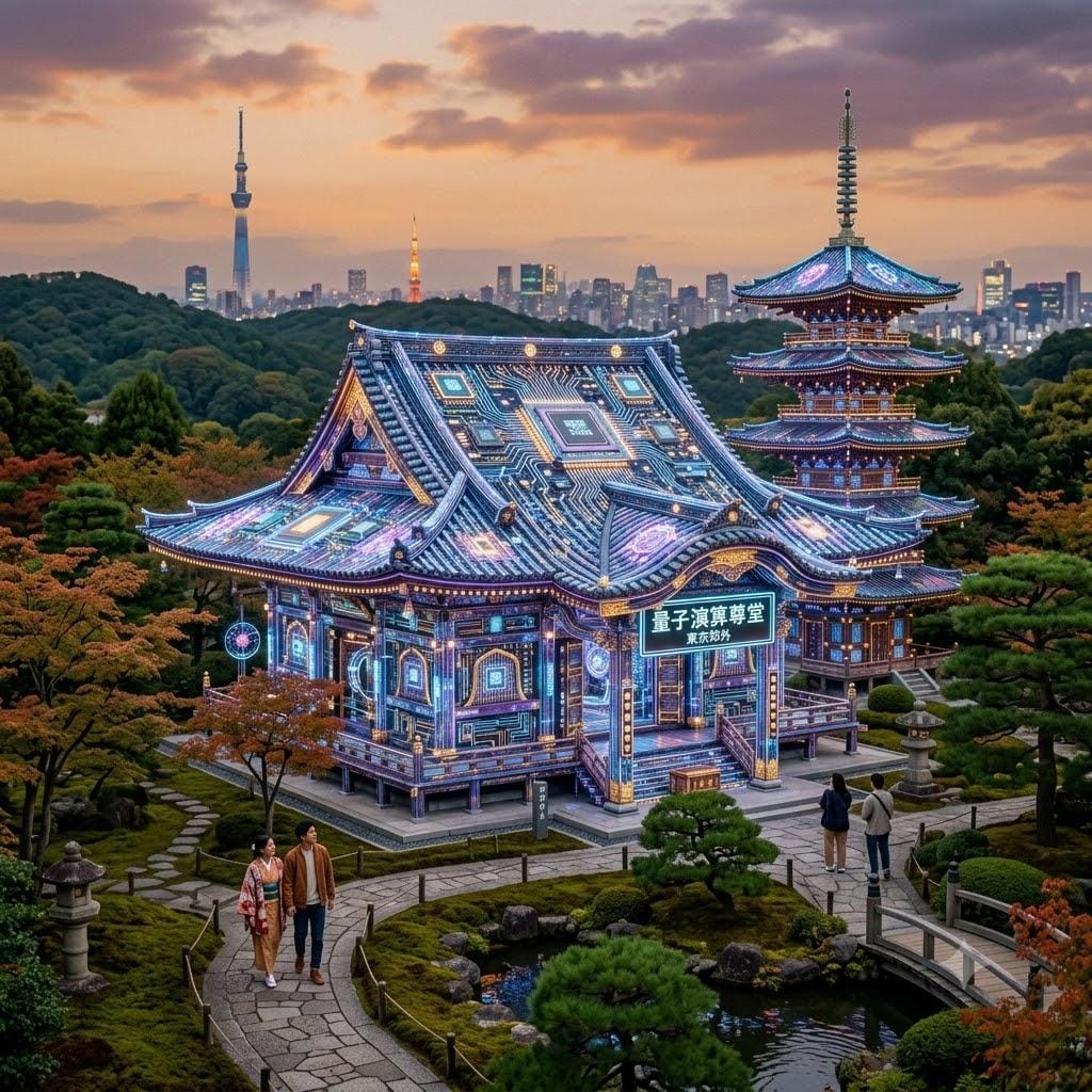 量子COMPUTER神社仏閣