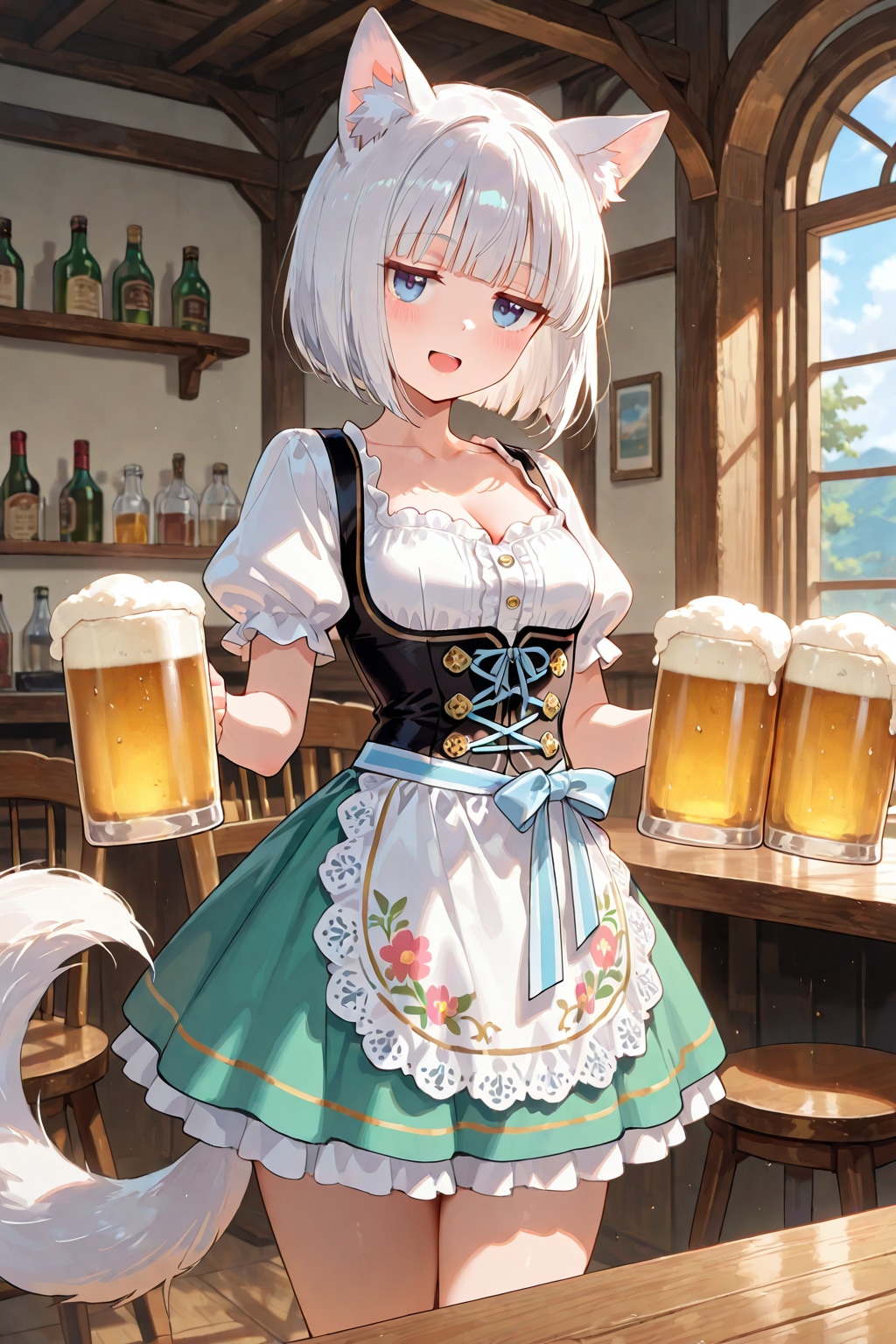 けもみみ酒場ジト目店員の光莉ちゃん