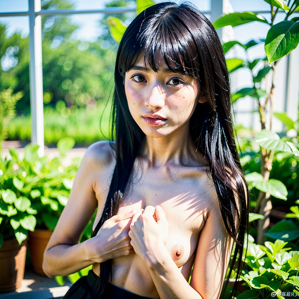 自然公園ヌード④