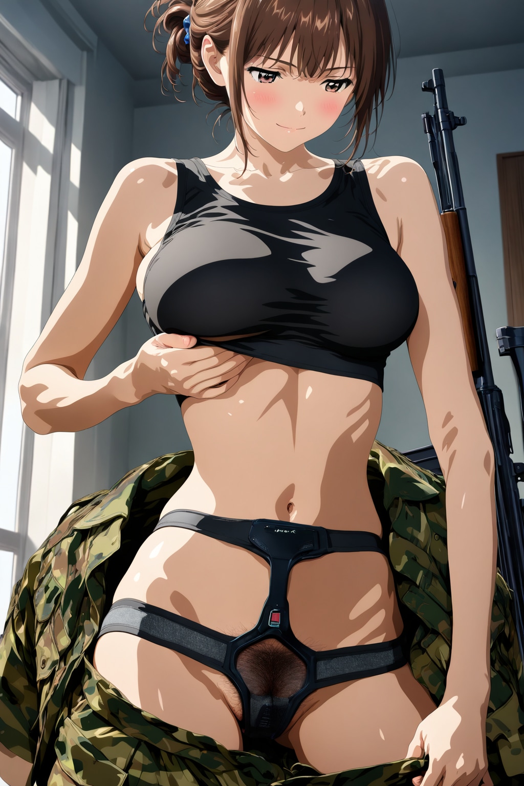 戦場で女としての誇りを守るために