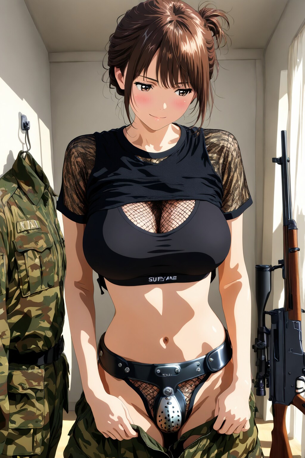 戦場で女としての誇りを守るために