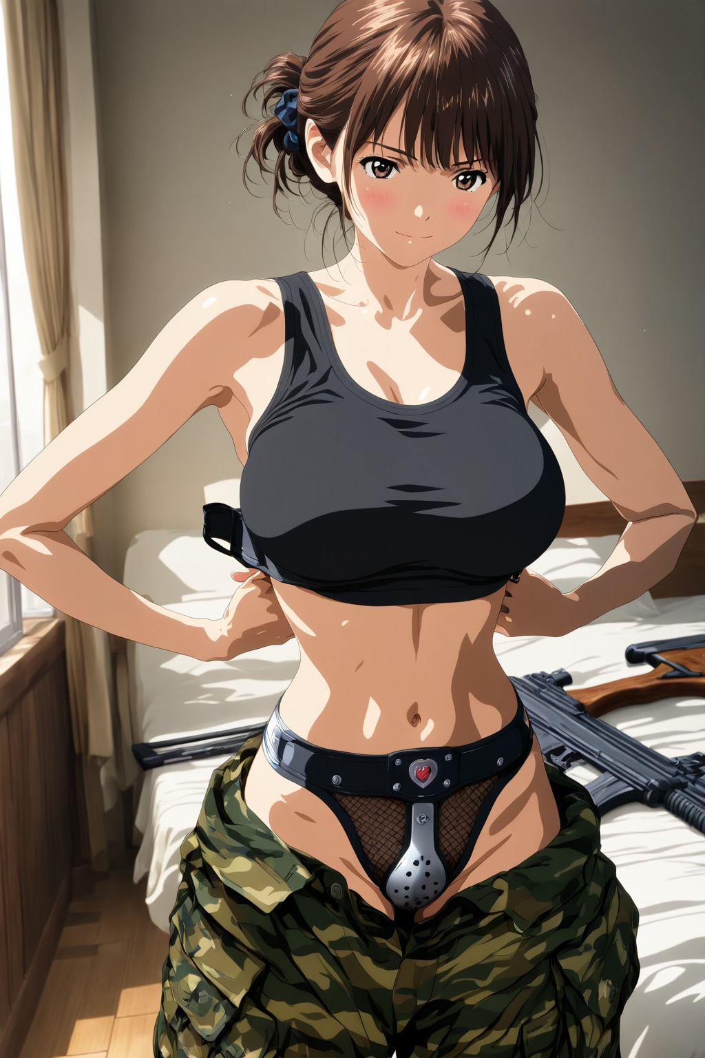 戦場で女としての誇りを守るために