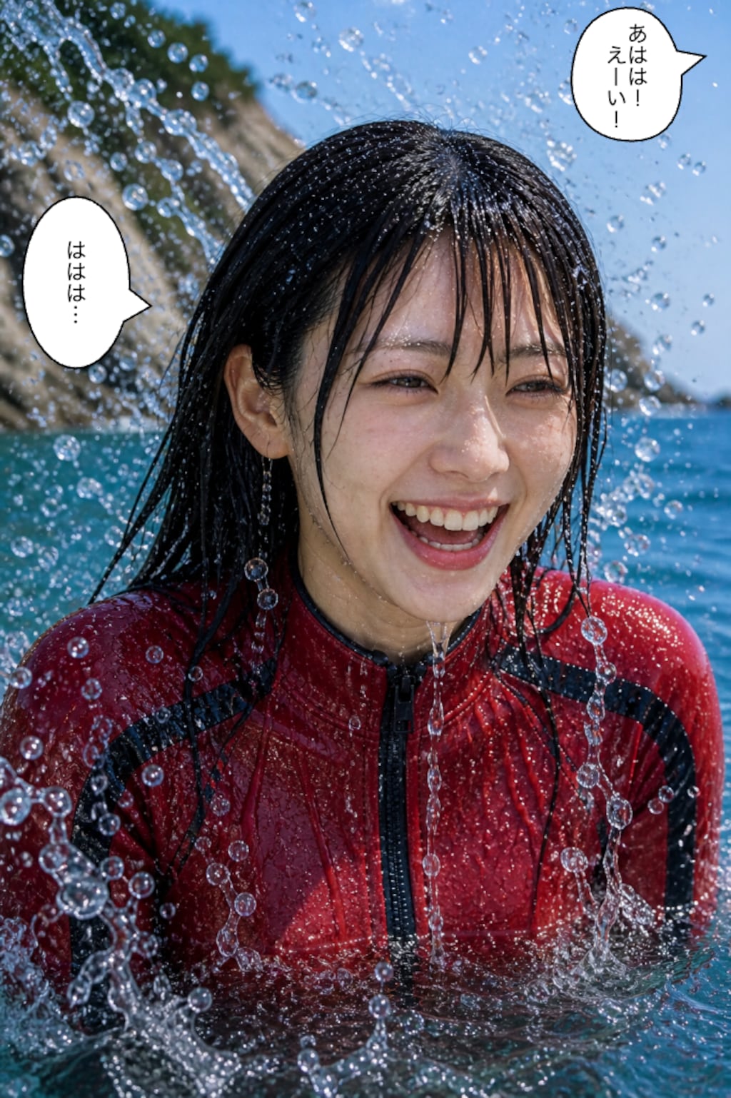 春の海中訓練