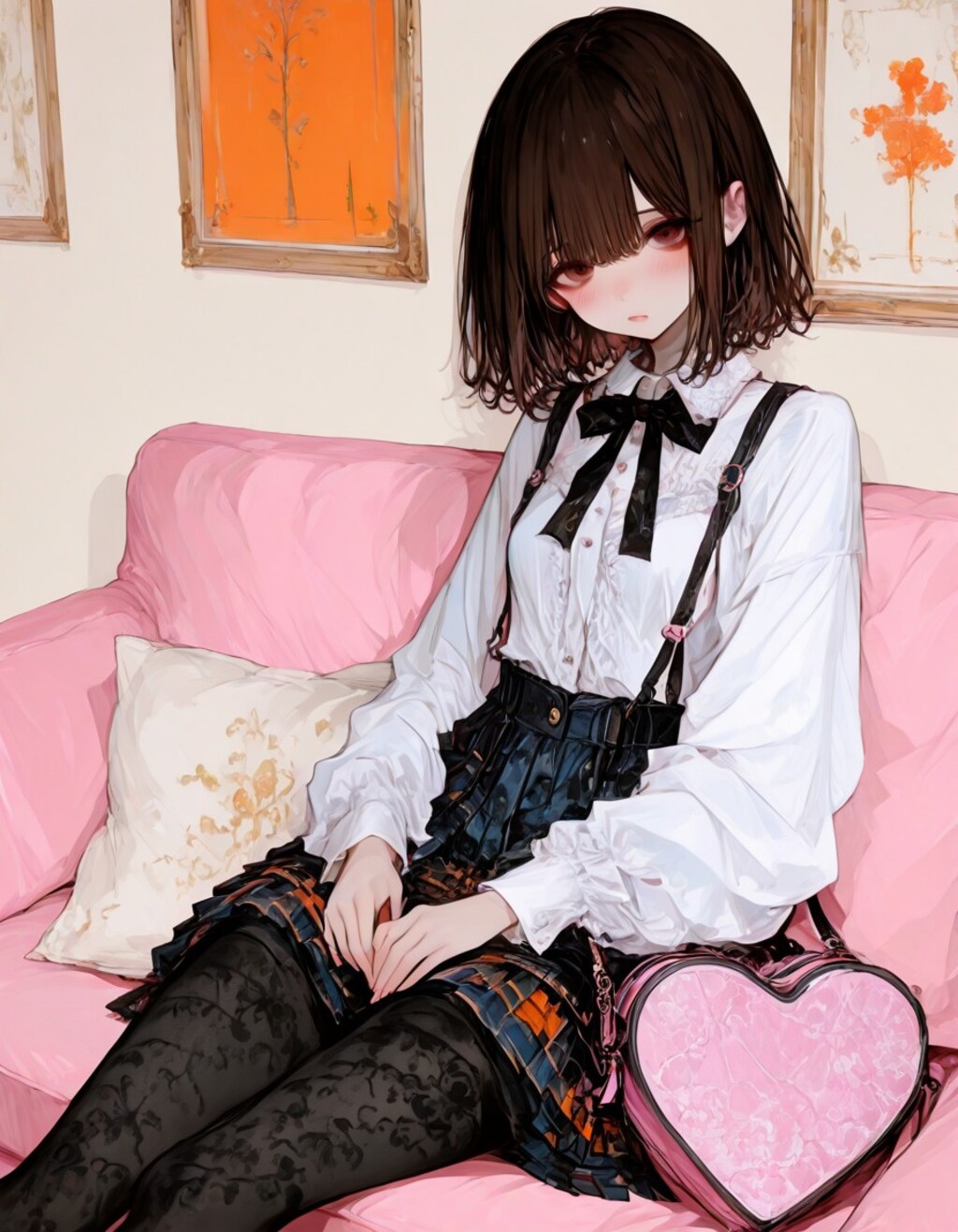 ソファに座る子