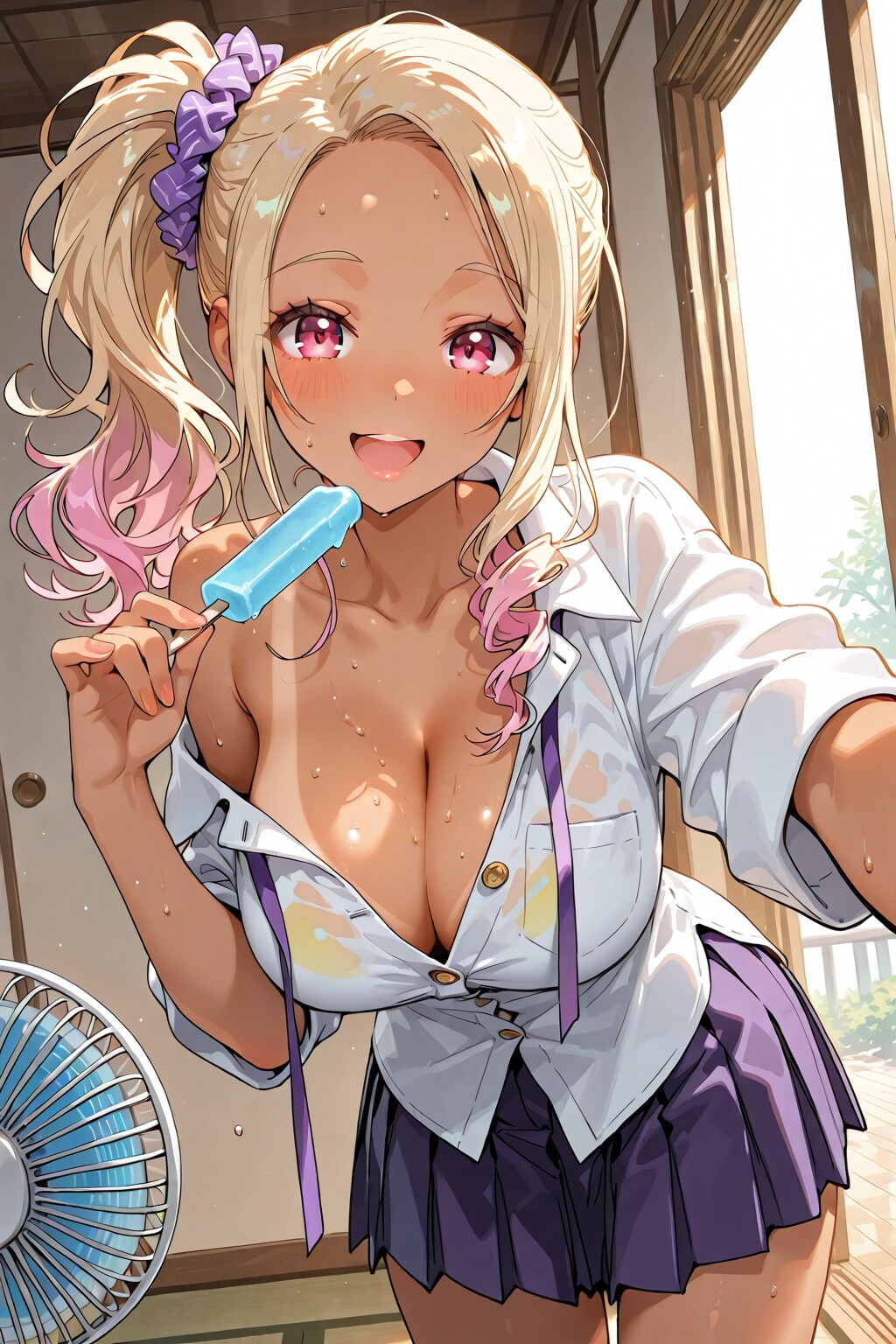 暑いね〜( ⑉´ᯅ`⑉ )