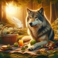 ピクニック🐺 4枚目