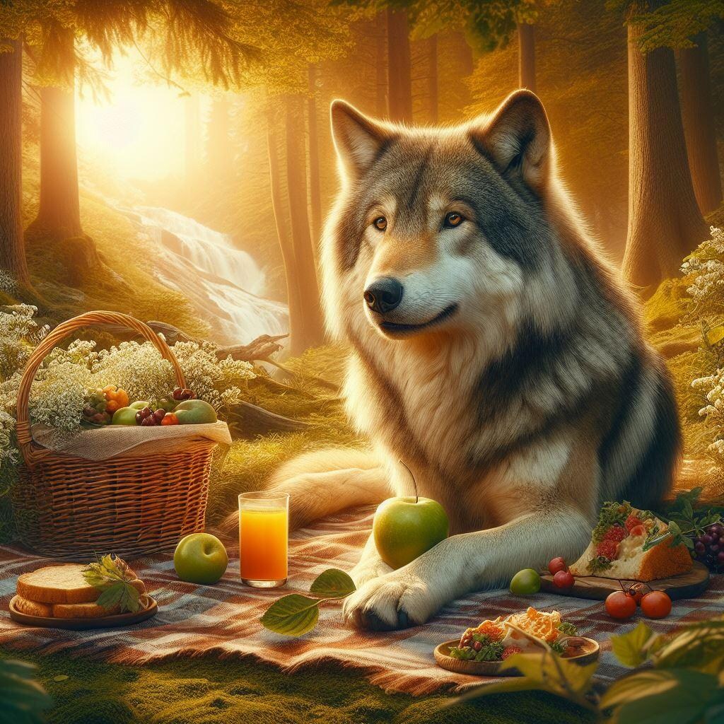 ピクニック🐺
