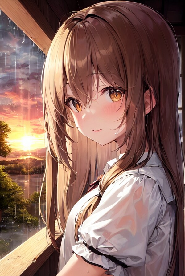 雨宿り