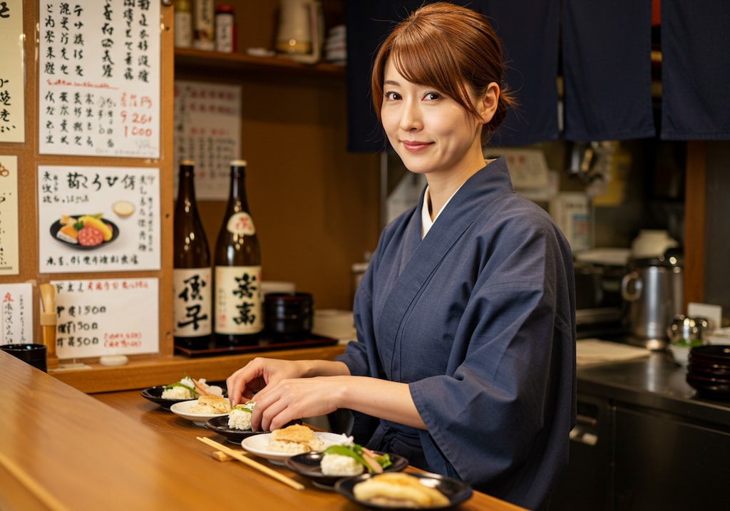 小料理屋の女將