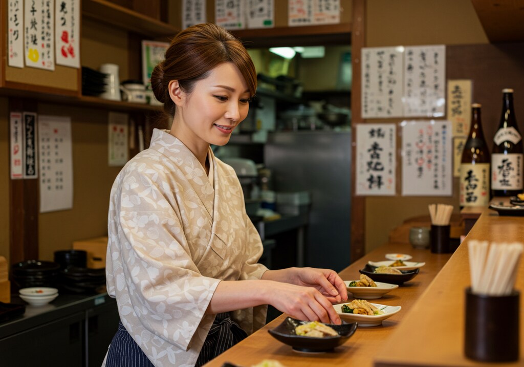 小料理屋の女將