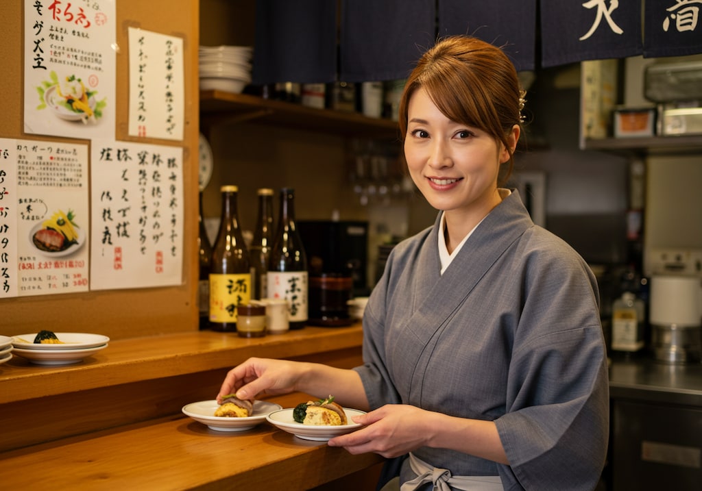 小料理屋の女將