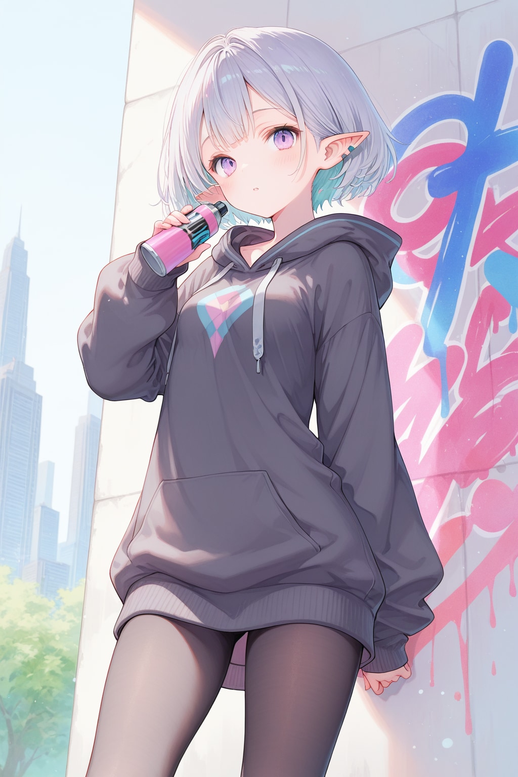 spray graffit | の人気AIイラスト・グラビア