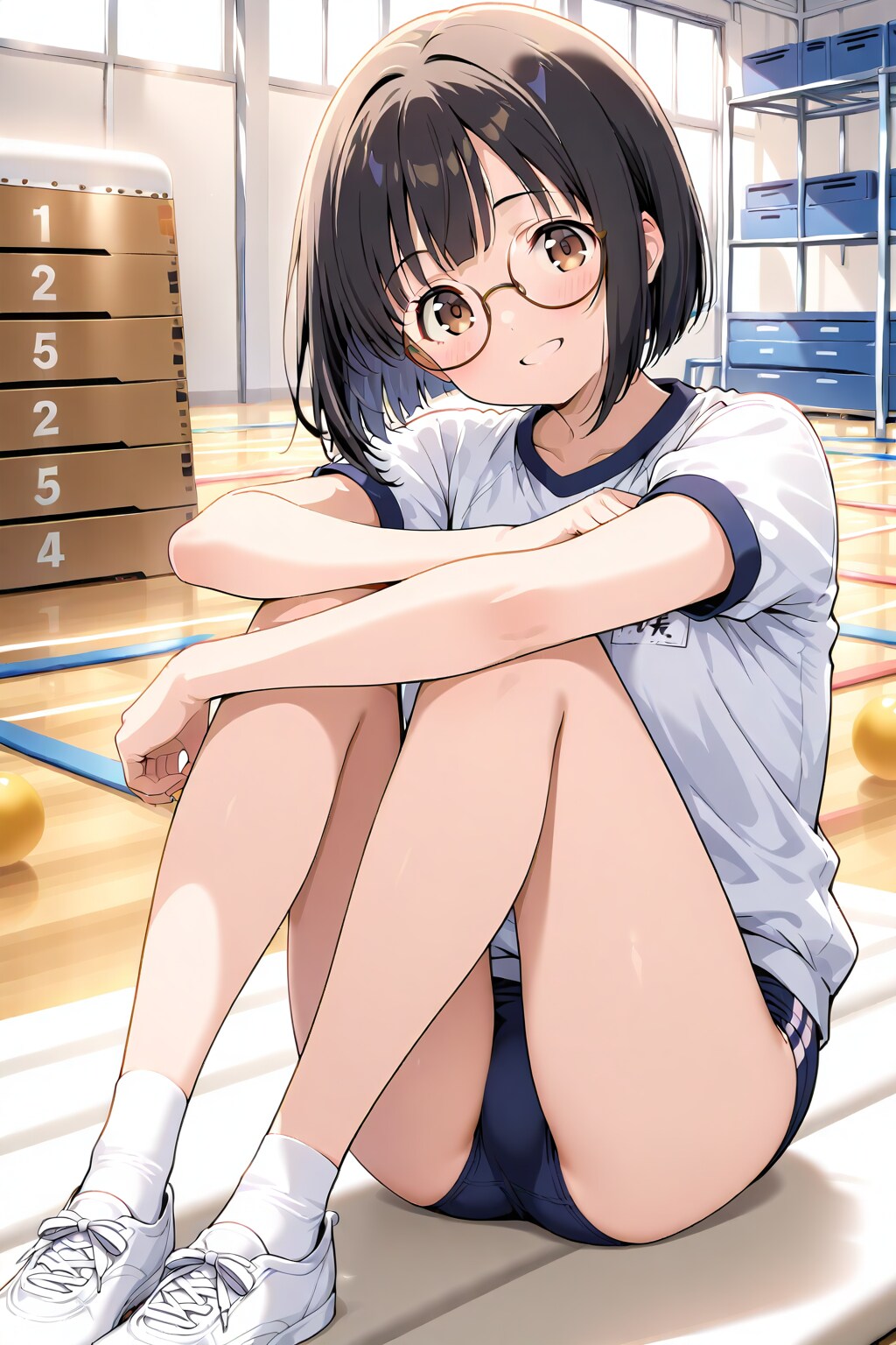 体育座り